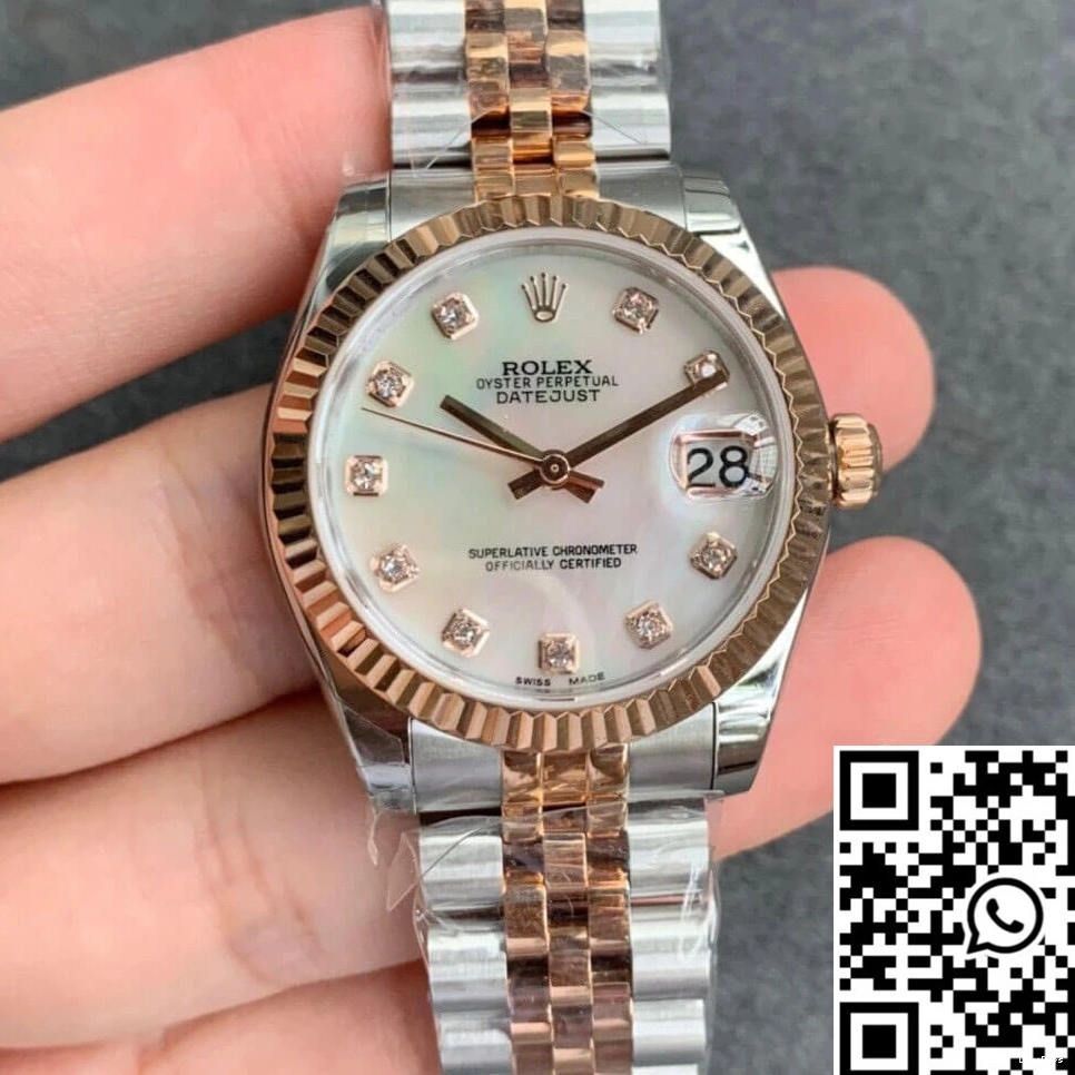Diamond-set GS Rolex Factory M278271-0026 Datejust Dial 0806